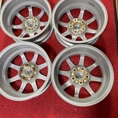 【金額相談可】アルミホイール4本 15×6j+45の画像