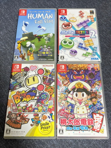Switch ソフト4本　まとめ売り