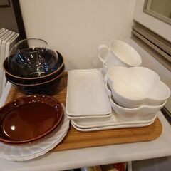 お皿　プレート　丼セット