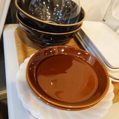 お皿　プレート　丼セットの画像