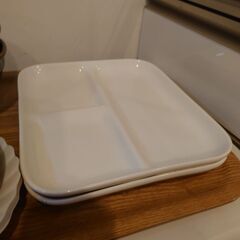 お皿　プレート　丼セットの画像