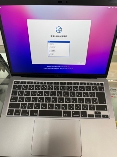 【美品】13インチ MacBook Air 2020 M1チップ SSD512 メモリ8gb 