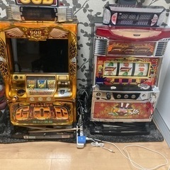 凱旋 ジャグラー データカウンター付き スロット実機 2台 最終