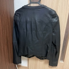 ジャケット　レザー風の画像