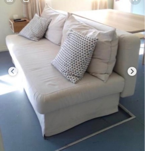 ソファベッド　IKEA HIMMENE