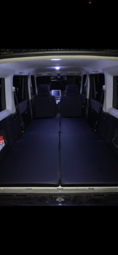 バモス用　車泊　キャンプ　フルフラット