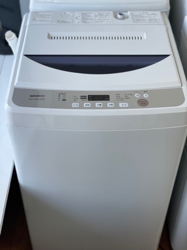 送料・設置込み　洗濯機　4.5kg SEWOO 2021年