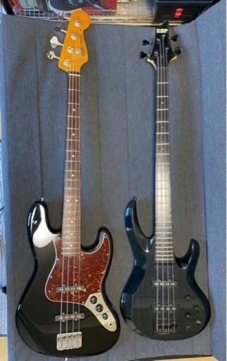 ESP&FenderMexベース2本　引き取り限定価格
