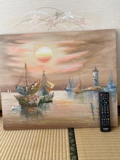 港の絵画