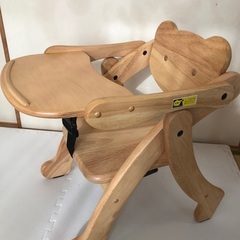 未使用　子供用ローチェア　大和屋Arukuの画像