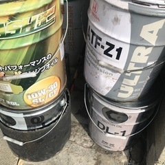 使用済み食品油　オイル交換後のオイル