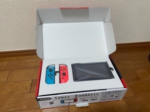 「Nintendo Switch JOY-CON(L) ネオンブルー/(R) ネオンレッド」