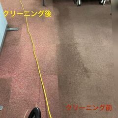 選ばれて受注NO1！託麻清掃のカーペットクリーニング★