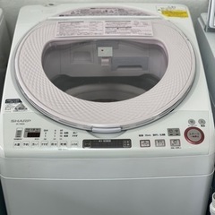 送料・設置込み　洗濯乾燥機　8kg/4.5kg SHARP 2016年