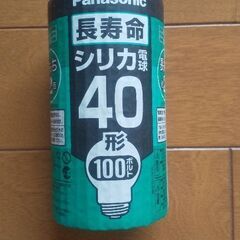 Panasonic シリカ電球40形100Vの画像