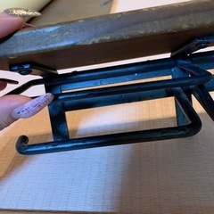 トイレットペーパーホルダー　アイアンの画像