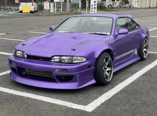 ニッサンS14シルビアK's 平成7年式車検なし☆ターボ☆車高調
