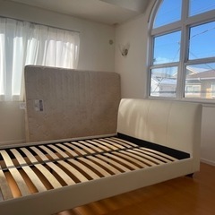 (お取引中)二日間限定無料!!!!ニトリのダブルベッド
