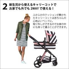 訳あり詳細必読☆お値下げ中】COSATTO 3in1ベビーカーGiggle2