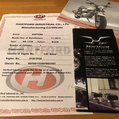 カッコ可愛い‼️エイプ似‼️ハートフォードミニ125 の画像