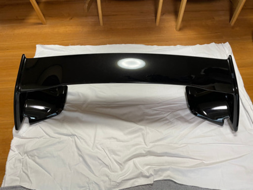 wrx sti vab vag スバル純正大型ウイング クリスタルブラックシリカ