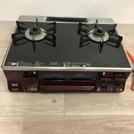 リンナイ LPガス用ガスコンロ ラクシエ RTE65VARBL 2015年製