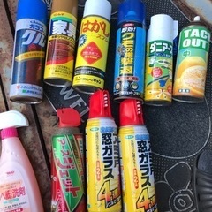 いろんなスプレー　