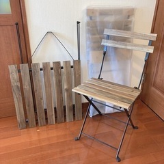 開封のみの未使用✨半額✨IKEA テルノー テーブル&チェア2脚...