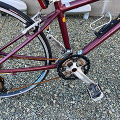 初期型アビオスツアラーとジャイアントエスケープR3　自転車の画像