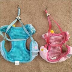 猫用ハーネス 3号(ピンク)・4号(ブルー)の画像