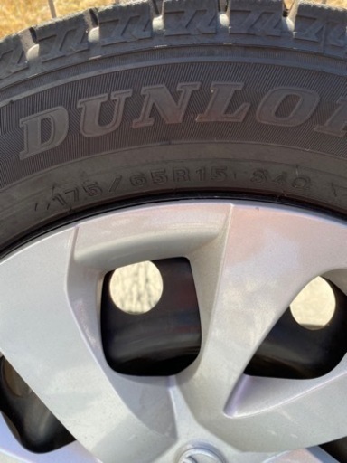 スタッドレスタイヤ 175/65R15 ホイール付