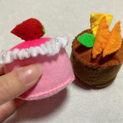 フエルトケーキ♡2個セットの画像