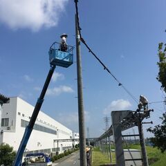 【正社員】⛑電気工事⚡️/未経験者OK🔰【四日市】【鈴鹿】の画像