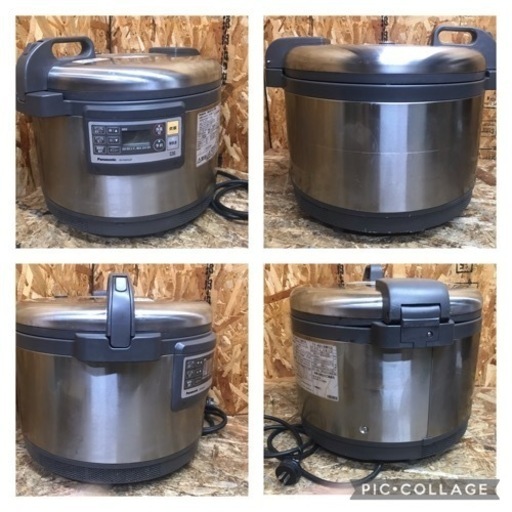 (5443-0) 業務用 Panasonic パナソニック IHジャー 炊飯器 5.4L 1～3升 三相 200V 炊飯ジャー SR-PGB54AP 2012年製 厨房 店舗用品 調理器具