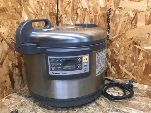 (5443-0) 業務用 Panasonic パナソニック IHジャー 炊飯器 5.4L 1～3升 三相 200V 炊飯ジャー SR-PGB54AP 2012年製 厨房 店舗用品 調理器具