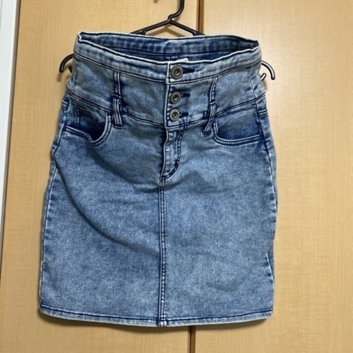 デニムショートパンツ　デニムスカート