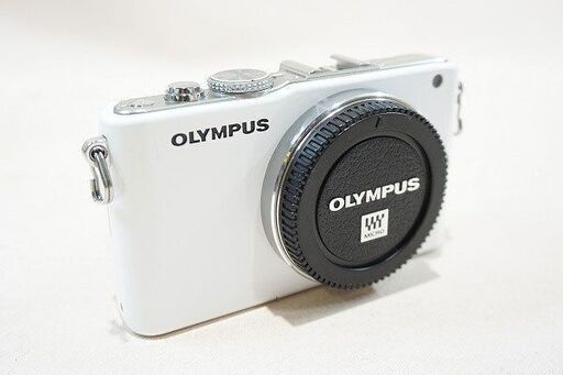 【苫小牧Banana】OLYMPUS/オリンパス OLYMPUS PEN Lite E-PL3 ミラーレス一眼カメラ ダブルズームキット 元箱付き♪
