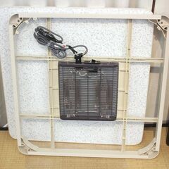 カジュアルこたつ✨正方形✨華芝ジャパン✨カジュアルコタツ75✨KCK-1475✨75cm×75cm✨動作確認済み✨中古品【こちらは店舗です。浜村鹿野温泉ICから3分 買取本舗 宮本リサイクル 営業時間9～19時 定休日水曜のみ←連絡できませんm(_ _)m】 G137の画像