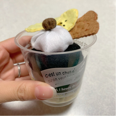 コーヒーゼリーパフェの画像