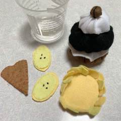 コーヒーゼリーパフェの画像