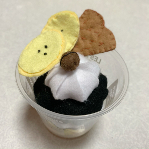 コーヒーゼリーパフェ