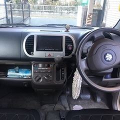 ズズキ　MRワゴンwith エンジン良好　車検約1年　と　原付バイクjog(ジャンク品)‼️の画像