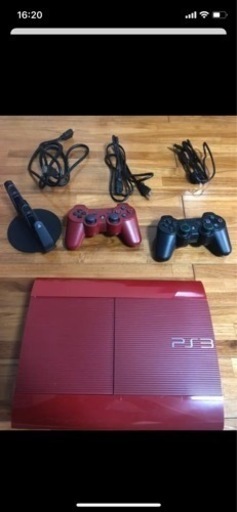 PS3 250G レッド　ソフト14枚