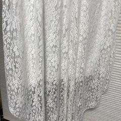 値下げ【美品】ウェディングドレス　マタニティ　Mサイズの画像