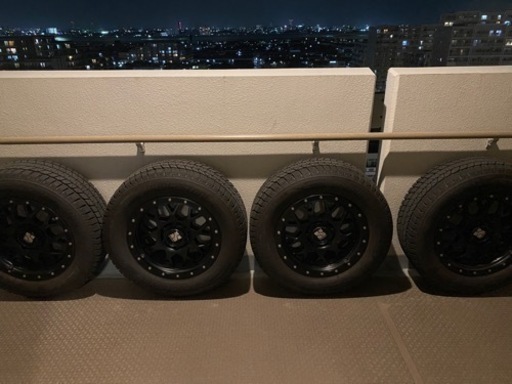 SUV用スタッドレス(タイヤ&ホイル)セット-265/60/R18