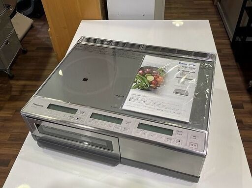 【苫小牧Banana】Panasonic/パナソニック 据置タイプ 2口 単相200V IHクッキングヒーター KZ-E60KG 2021年製 光火力センサー搭載♪