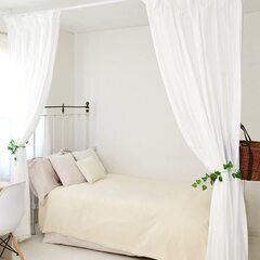 B471【定価7,389円⇒3300円】山善 突っ張りカーテンレ...
