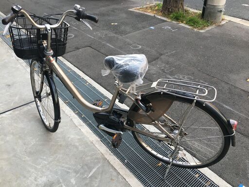 地域限定送料無料　パス　ナチュラ　12,3AH　ゴールド　神戸市　電動自転車 地域限定送料無料 バッテリー新品 ヤマハ パス ナチュラ 新基準