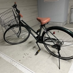 26インチシマノ製 6段ギア付自転車 ママチャリ