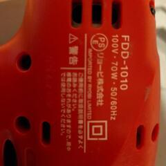 電動ドライバー　電動ドリル　RYOBIの画像